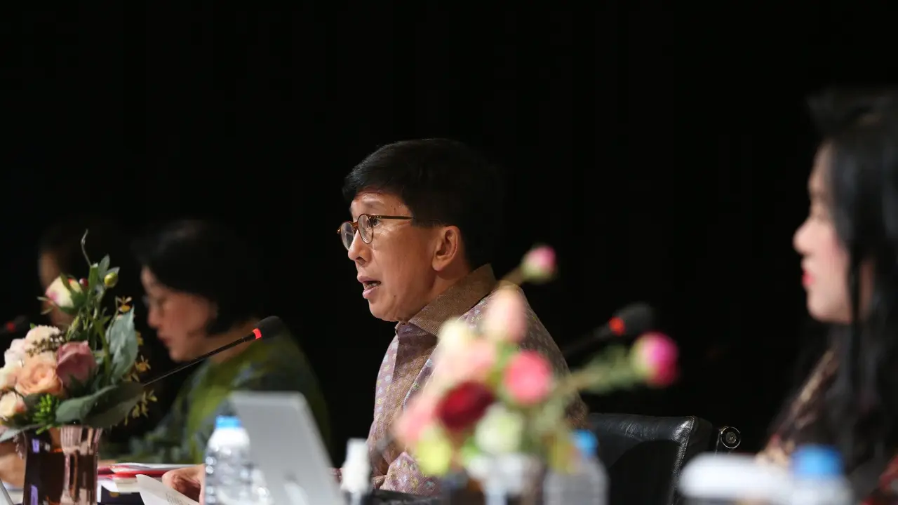Paparan publik PT Elang Mahkota Teknologi Tbk (EMTK), Rabu (14/6/2023). (Foto: Liputan6.com/Johan Tallo)