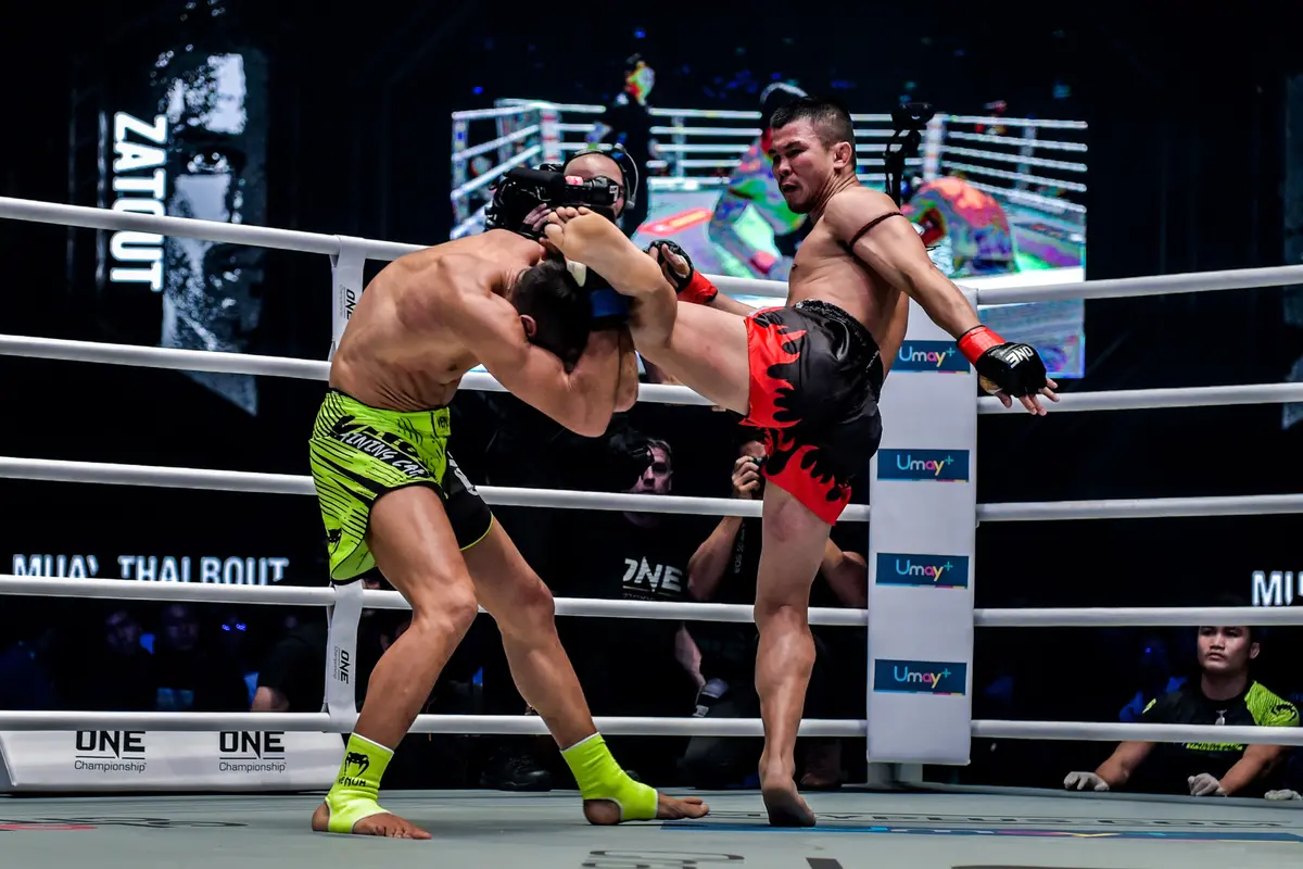 Muay Thai akan menjadi salah satu acara utama di ajang ONE: Clash of Legends, di Bangkok, pekan depan. (ONE Championship)
