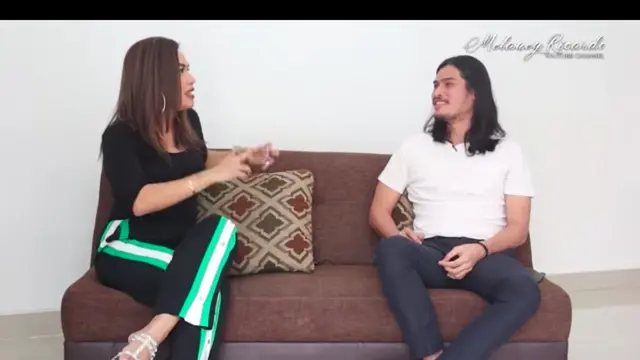 Virzha di konten YouTube Melaney Ricardo
