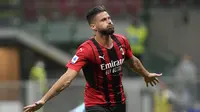 Striker AC Milan Olivier Giroud Positif Covid-19