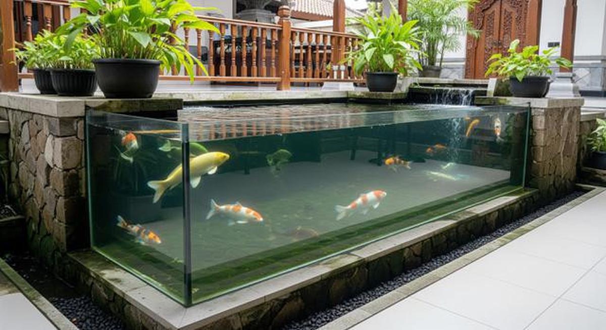 8 Model Kolam Ikan Minimalis Lahan 2x3 Meter Mudah Dirawat, Cocok Jadi Hiasan Teras