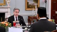 Antony Blinken ke Prabowo: Kunjungan Anda ke AS Sangat Menguntungkan Kedua Negara