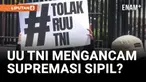 Mahasiswa Gelar Long March Demo di Depan Gedung DPR RI
