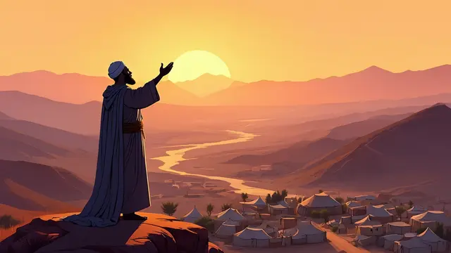 Mukjizat Nabi Hud AS (Foto: Reve Art AI)