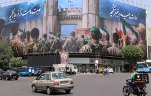 FOTO: Suasana Kota Teheran Iran Dihiasi Poster Anti-Israel