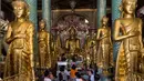 Hari Ulang Tahun Buddha, yang sering disebut Hari Waisak atau Buddha Purnima, diperingati oleh umat Buddha di seluruh dunia. (Sai Aung MAIN/AFP)