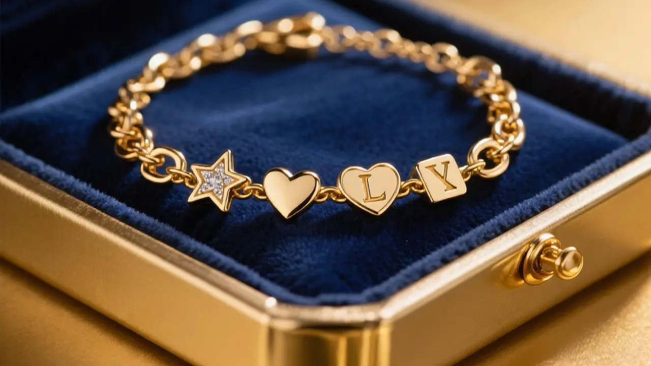 Model Gelang Rantai Emas London Terbaru