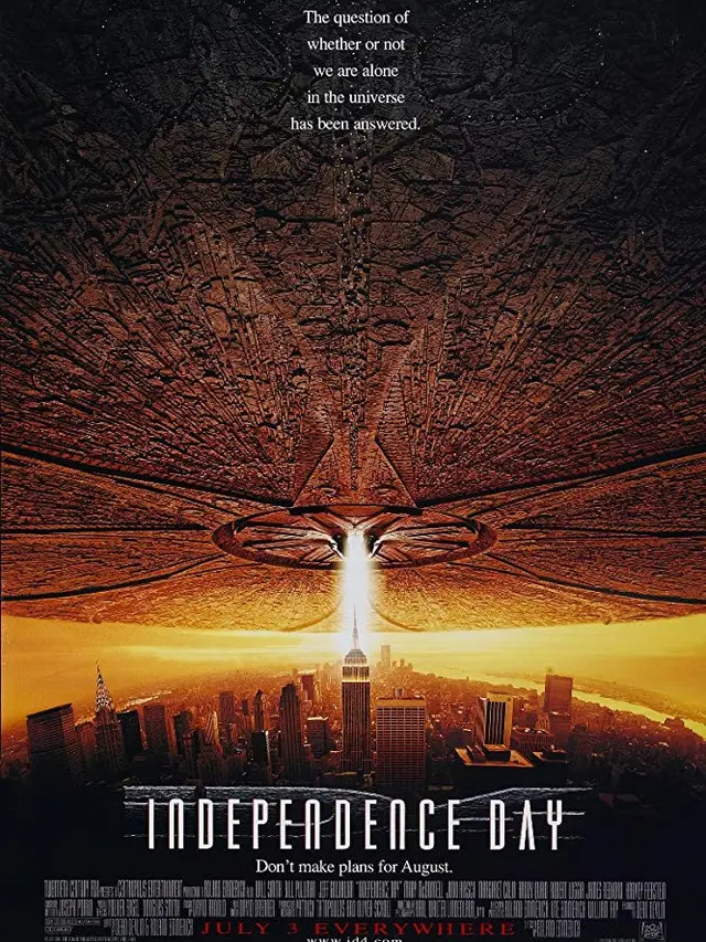 Poster film Independence Day. (Foto: Dok. IMDb/ Centropolis Entertainment)