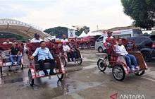 Pemkot Madiun Optimalkan Becak Listrik dari Presiden untuk Dongkrak Wisata Religi