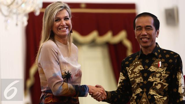 20160901-Jokowi Terima Kunjungan Ratu Maxima di Istana-Jakarta