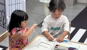 BOSS in the City, Instalasi Interaktif yang Bikin Anak Mengimajinasikan Kota Versinya Sendiri