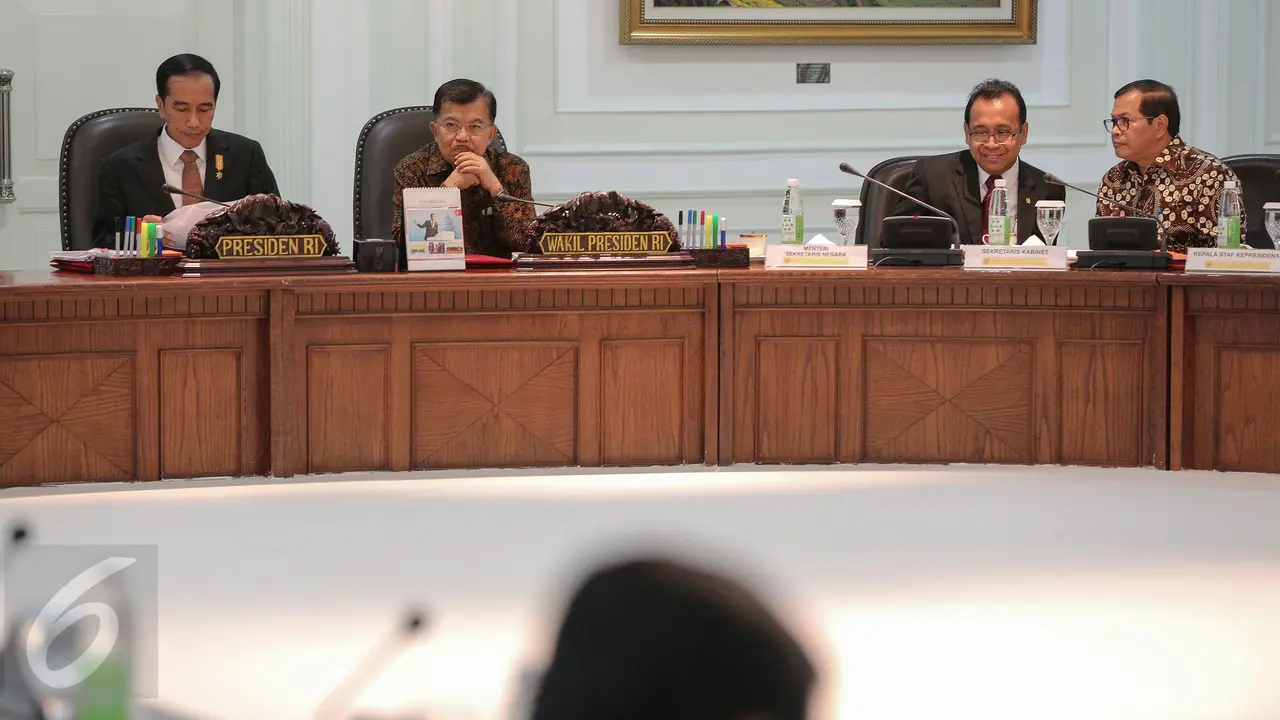 20151102-Tiga Agenda Yang Dibahas Pada Sidang Kabinet Paripurna di Istana 