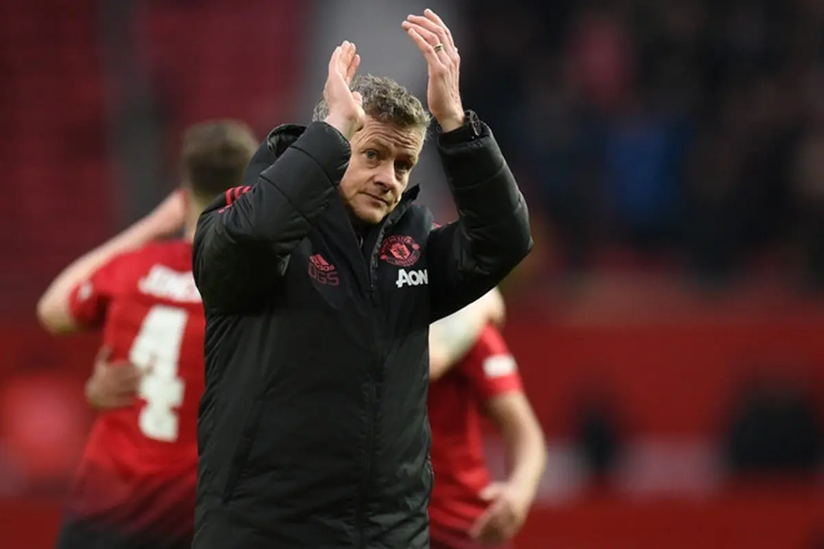 Manajer Manchester United, Ole Gunnar Solskjaer.