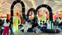 Ketika Pipa Air Minum Disulap Jadi Instalasi Seni di Art Jakarta 2024