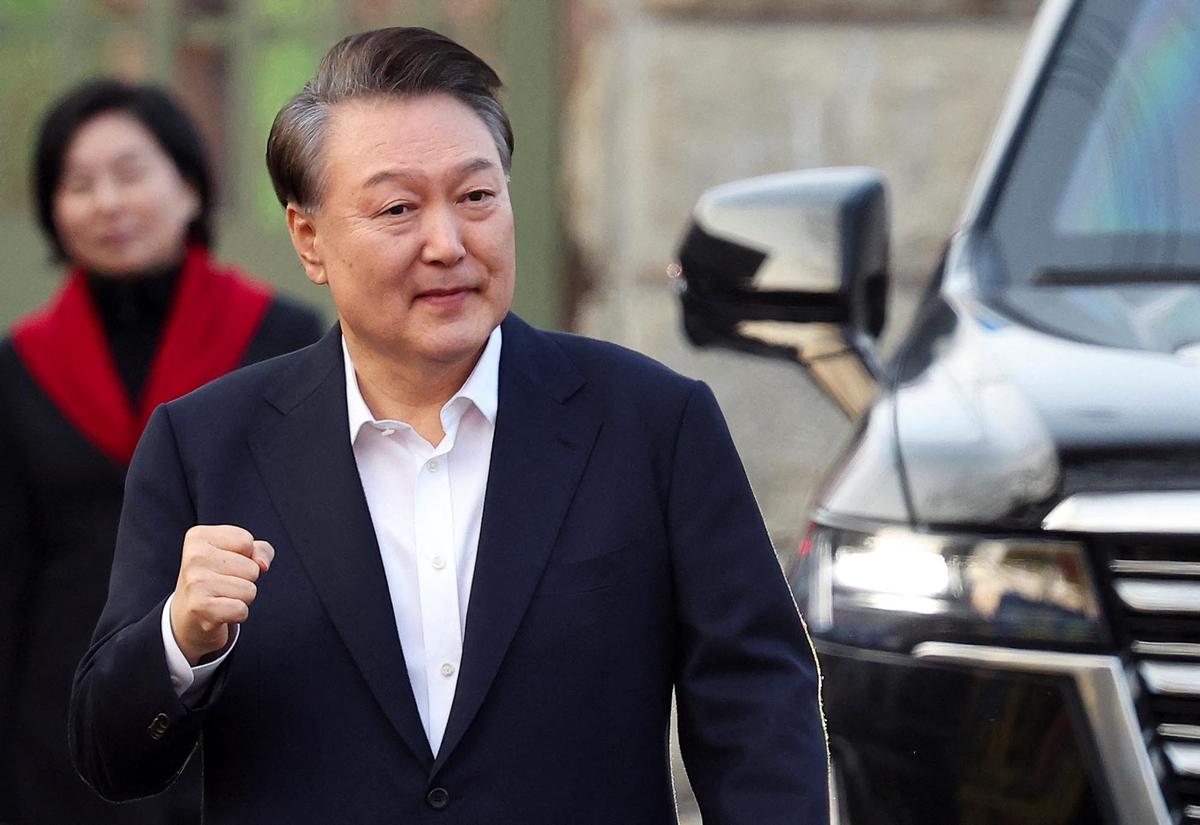 FOTO: Presiden Korsel Yoon Suk Yeol Dibebaskan Usai 52 Hari Ditahan