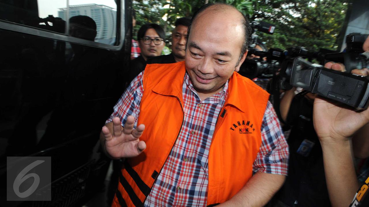 20160307- Andri Tristianto Sutrisna diperiksa KPK-Jakarta- Helmi Afandi