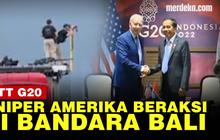 VIDEO: Momen Aksi Sniper Amerika Jaga Presiden Joe Biden Aman Selama KTT G20 Bali