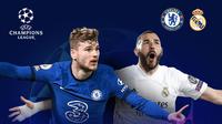 Liga Champions: Chelsea vs Real Madrid. (Bola.com/Dody Iryawan)