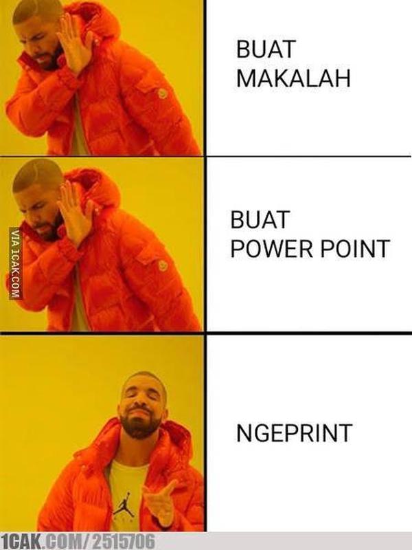 Meme kerja kelompok (Sumber: 1cak.com)