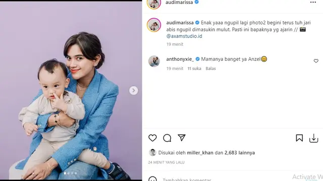 Audi Marissa (Foto: Instagram/@audimarissa)