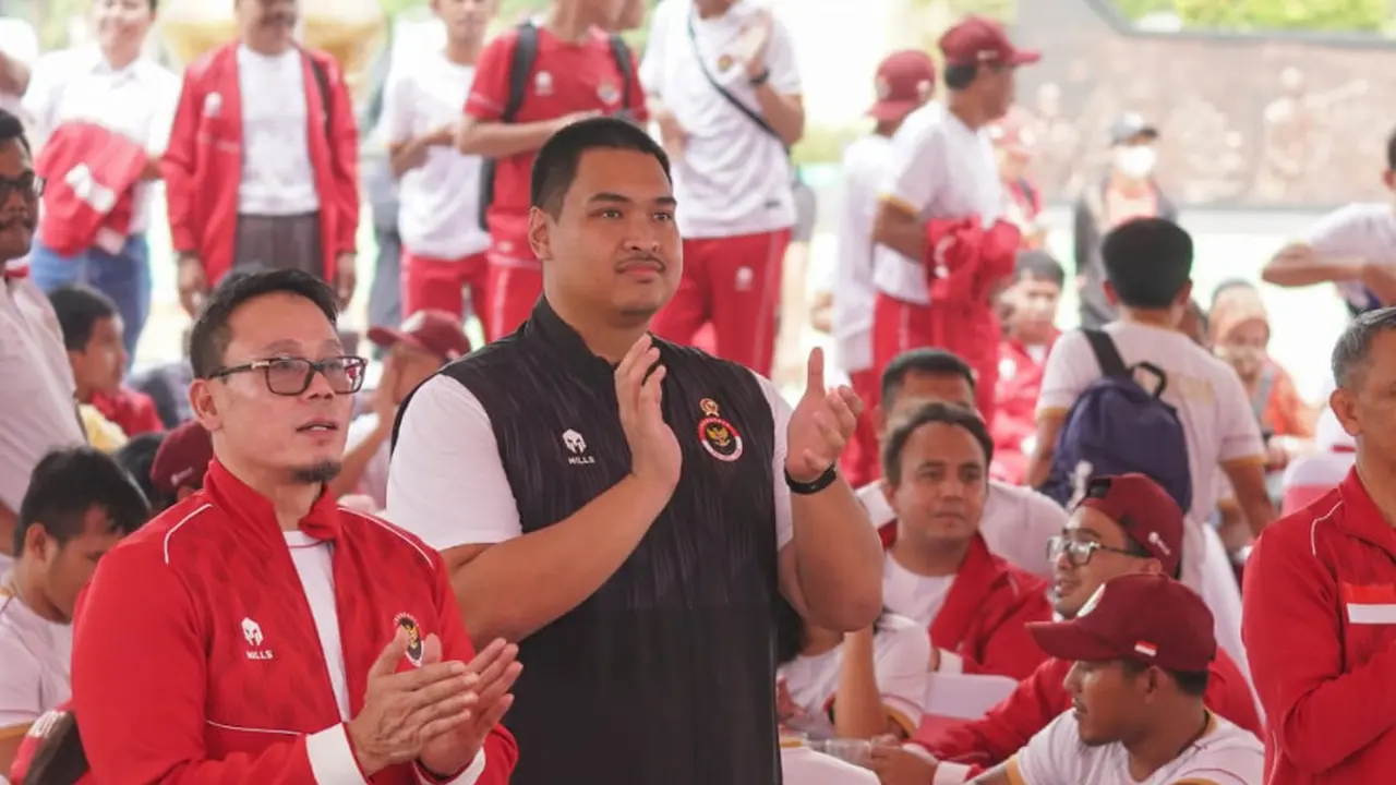 Berkumpul dengan Atlet ASEAN Para Games 2023, Menpora Dito Ungkapkan Rasa Terima Kasih
