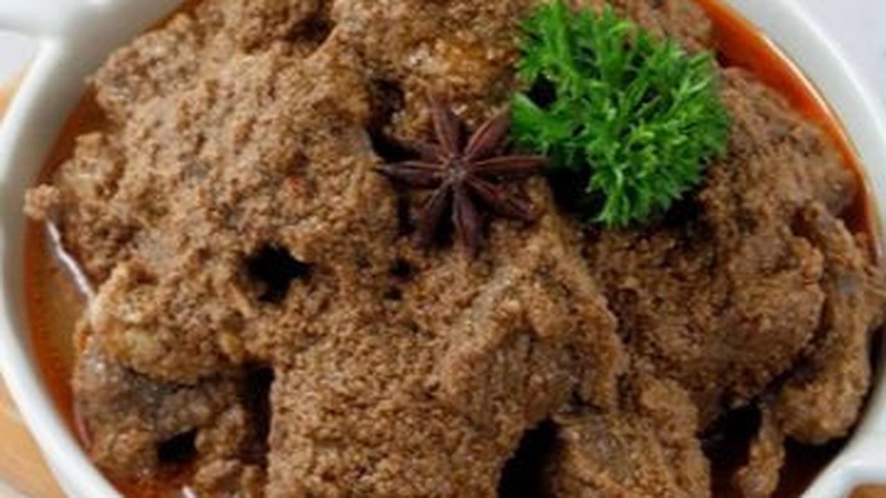 8. Resep Rendang Daging Sapi Rempah<br>
