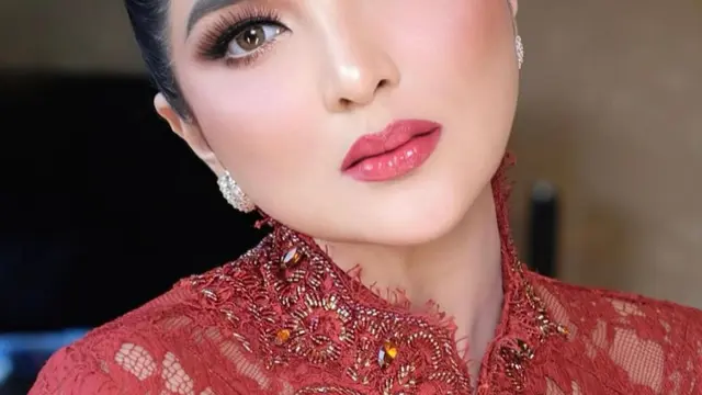 Detail riasan ashanty di acara kondangan. (credit:instagram.com/ashanty_ash)