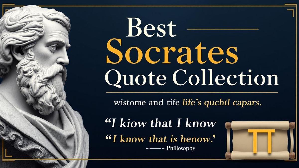 Best Socrates Quote Collection for Wisdom and Life Lessons