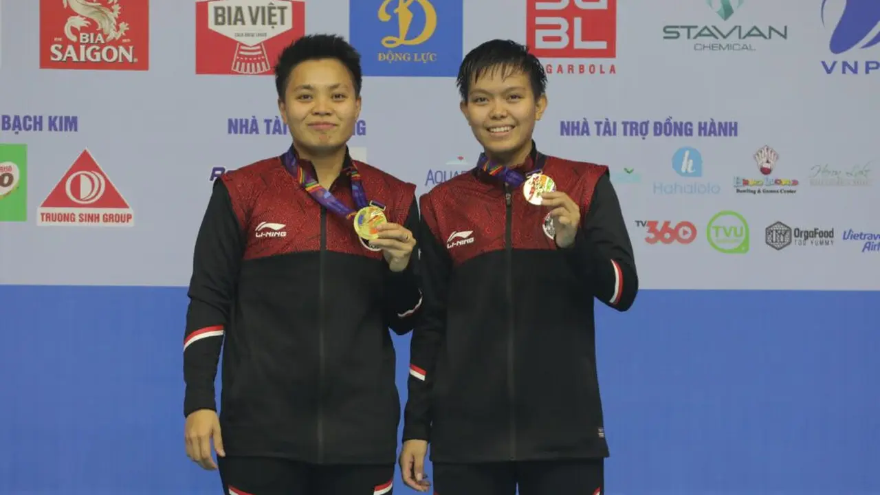 Apriyani Rahayu dan Siti Fadia