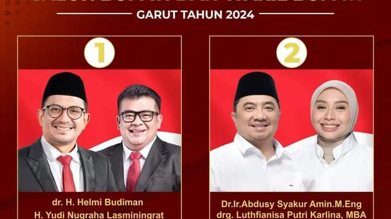 KPUD Kabupaten Garut, Jawa Barat, siap menggelar debat publik perdana kedua pasang calon (Paslon) yang akan berlaga pada Pilkada Garut 2024 nanti malam. (Liputan6.com/Jayadi Supriadin)