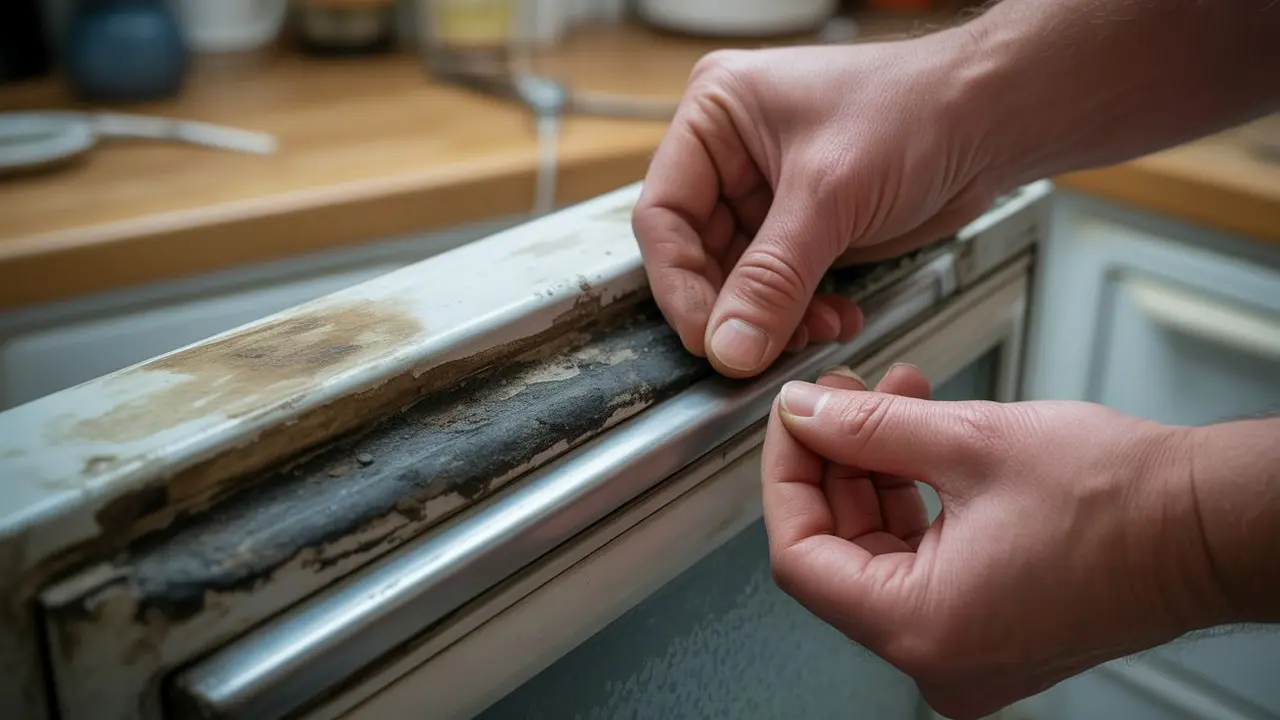 cara memperbaiki karet pintu kulkas yang tidak rapat
