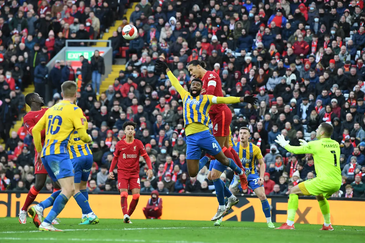 Liverpool Vs Shrewsbury Town