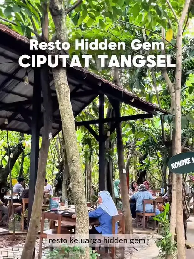 Desain Warung Makan Andre Taulany yang Asri