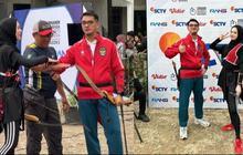 7 Potret Seru Inara Rusli dan Ricky Harun Beraksi dalam Turnamen Panahan, Tangan Dekat Jadi Sorotan!