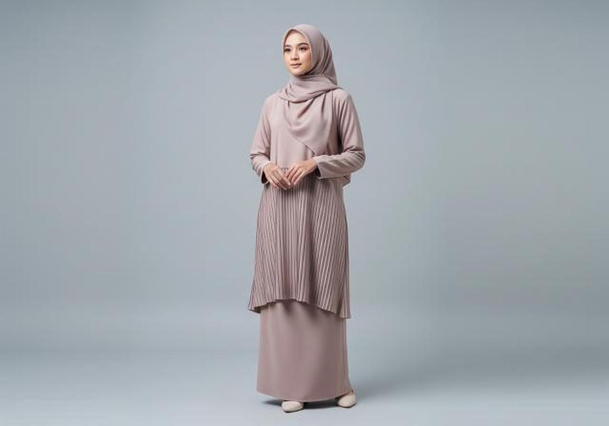 8 Model Gamis Tunik Ala Gen Z untuk Ramadhan 2026, Nyaman, Simpel, dan Tetap Stylish