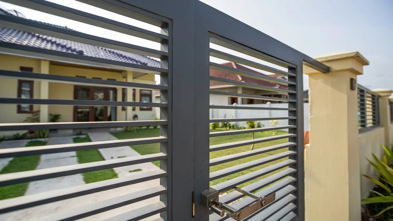 Model Pagar Motif Garis Rapat Inspirasi Elegan agar Tampilan Rumah Makin Eksklusif