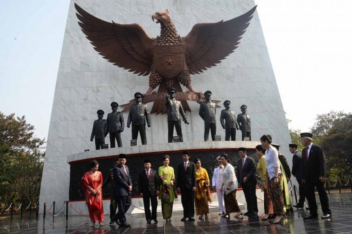 Presiden Jokowi peringati Hari Kesaktian Pancasila di Lubang Buaya