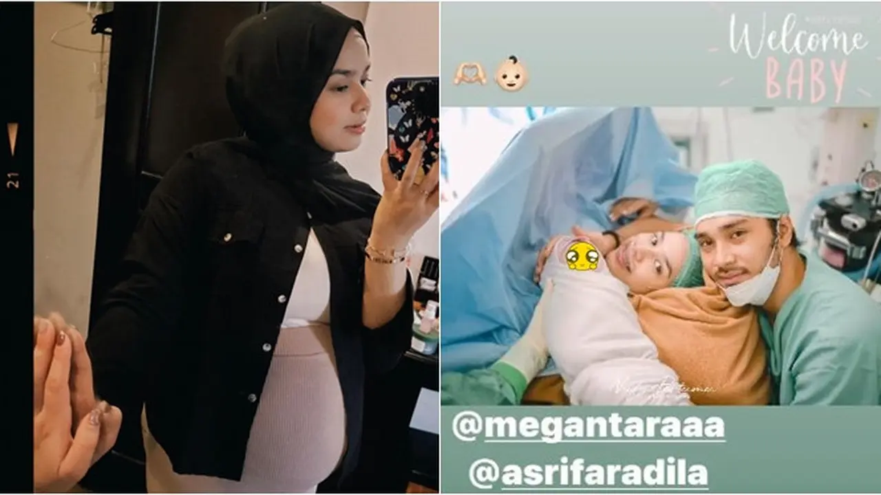 6 Perjalanan Kehamilan Asri Faradila Istri Megantara, Dikaruniai Anak Perempuan