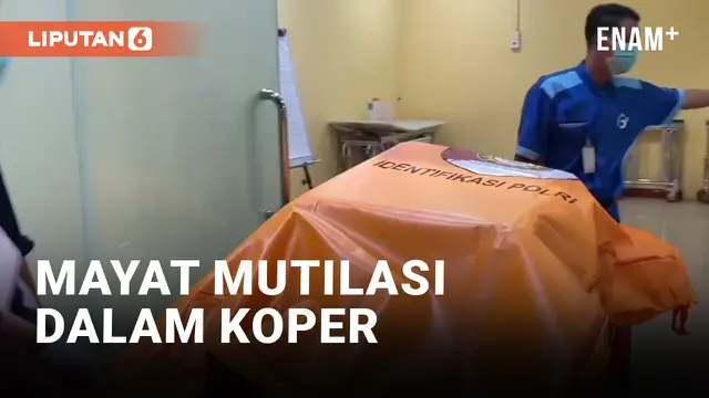 DITEMUKAN MAYAT MUTILASI DALAM KOPER MERAH DI BOGOR