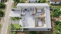 7 Desain Rumah Minimalis Sederhana 1 Lantai 2 Kamar di Desa Biaya Rp100 Juta