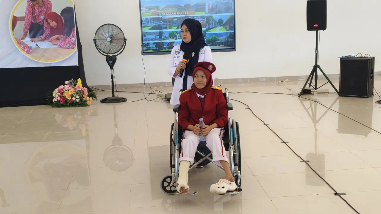 Karmila siswi Sekolah Rakyat Sulsel. (Liputan6.com/Fauzan)