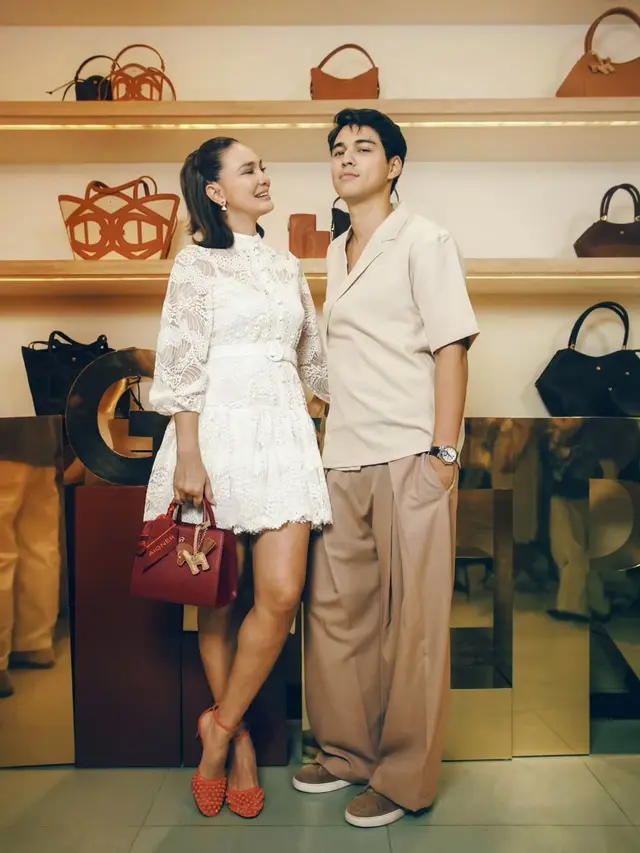 Luna Maya dan Maxime Bouttier Tampil Serasi dengan Nuansa Netral, Definisi Power Couple yang Elegan