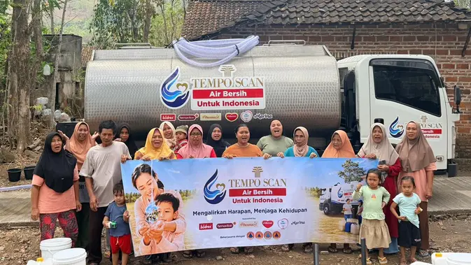 Dampak El Niño Picu Risiko Kekeringan, Tempo Scan Group Bergerak Salurkan Air Bersih ke 80 Titik di Jawa dan Sumatera