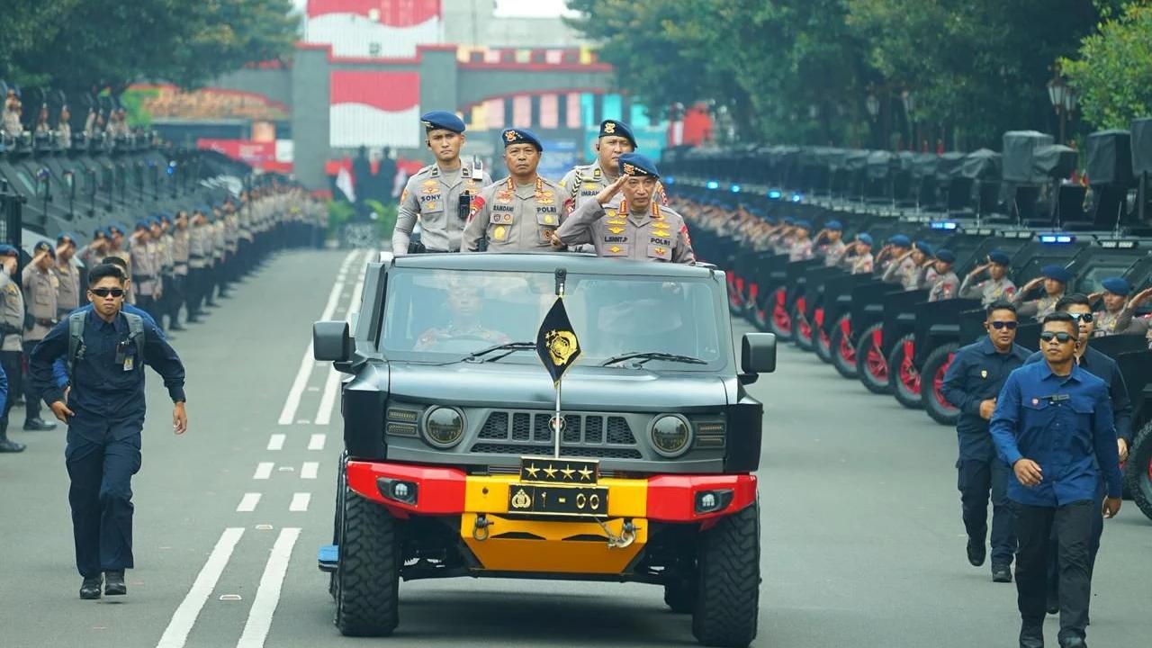 FOTO: Kapolri Buka Rakernis Brimob 2026 Tekankan Kesiapan Tugas