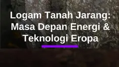 Video Eropa Cari Alternatif Logam Tanah Jarang dari Cina #Merdekadotcom #Mdkdw26 03 Apr 2026