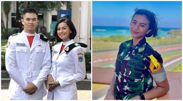Jadi Anggota TNI, Ini 6 Potret Dulu Vs Kini Nilam Sukma Paskibraka Pembawa Baki 2016