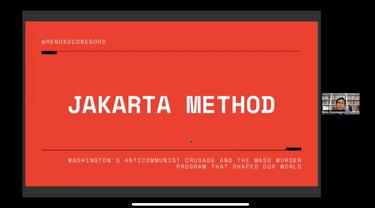 Megawati Institute menggelar diskusi buku Pembantaian Massal dengan Metode Jakarta secara daring