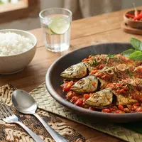 Resep Ikan Pindang Balado Daun Jeruk (AI Generated)