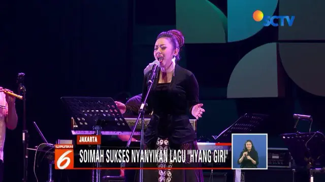 Nyanyikan lagu Hyang Giri dengan nuansa Jazz, Soimah bikin merinding penonton Java Jazz Festival 2019