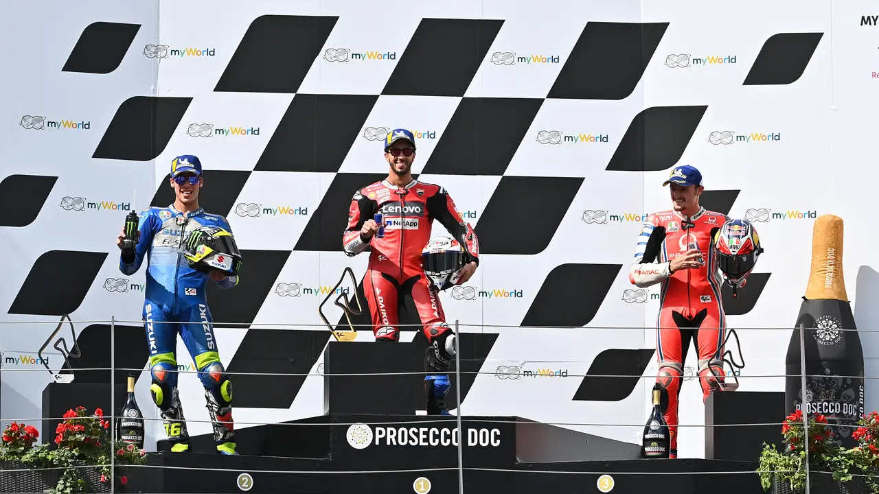 Pembalap Ducati, Andrea Dovizioso.